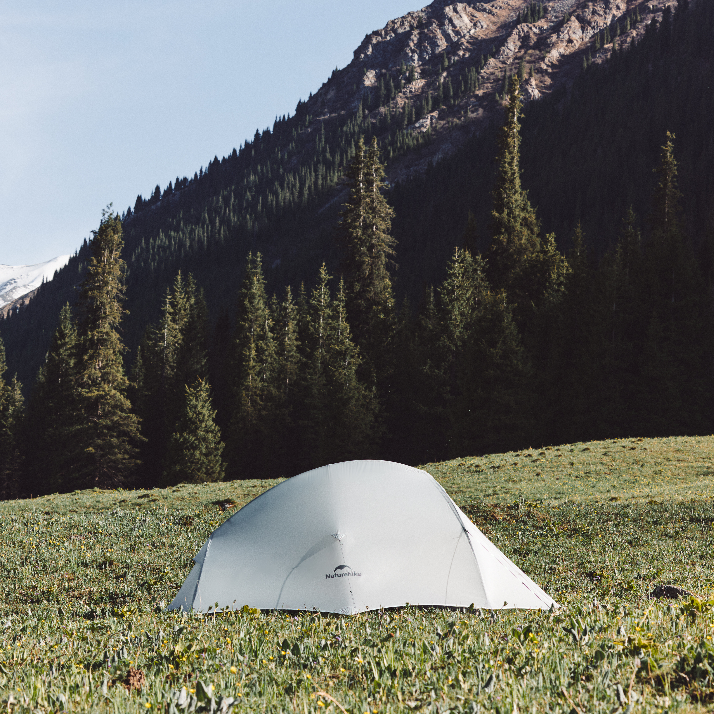 Naturehike ultraľahký stan Cloud Up1 séria Pro 15D 1232g - šedý